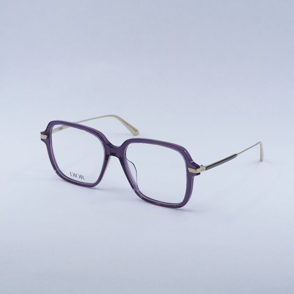 🕶️ New Dior GEMDIORO S5I 6000 Eyeglasses - Shiny Violet Frame - Picture 1 of 13